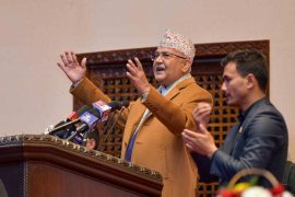प्रतिनिधिसभा विघटनलाई असंवैधानिक भन्नेहरु संविधान विरोधी हुन् : प्रम ओली