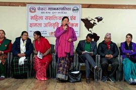 महिलाहरु आर्थिक रुपमा सक्षम हुनुपर्छ: उपप्रमुख गुरुङ