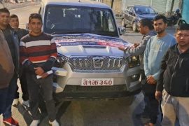 पोखरा महानगरको नगरप्रहरी टोली राहत सामाग्रीसहित उद्दारमा