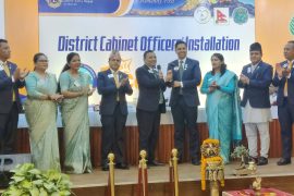 डिष्ट्रिक्ट ३२५‘आई’ नेपालको डिष्ट्रिक्ट पदाधिकारी पदस्थापन समारोह सम्पन्न