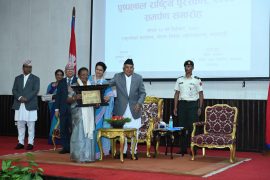 कम्युनिष्टहरूलाई लोकतान्त्रिक प्रक्रियामा रुपान्तरण गर्न पुष्पलालको ठूलो योगदान : राष्ट्रपति