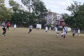 १४ औ नेशनल प्याव्सन खेलकुद महोत्सवमा फुटबल खेल शुरु