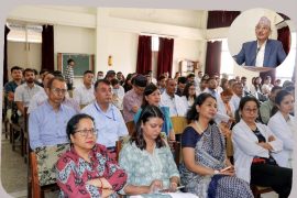 नेपाल मेडिकल कलेजमा पिजी विद्यार्थीहरुलाई अभिमुखीकरण