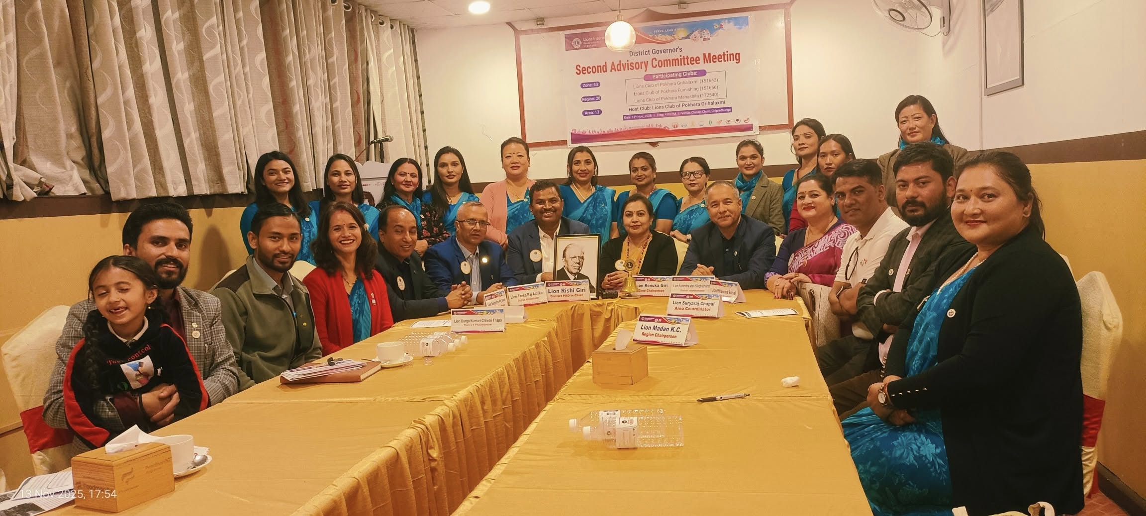 जोन ६३ अन्तर्गत एडभाइजरी समितिको दोस्रो बैठक सम्पन्न