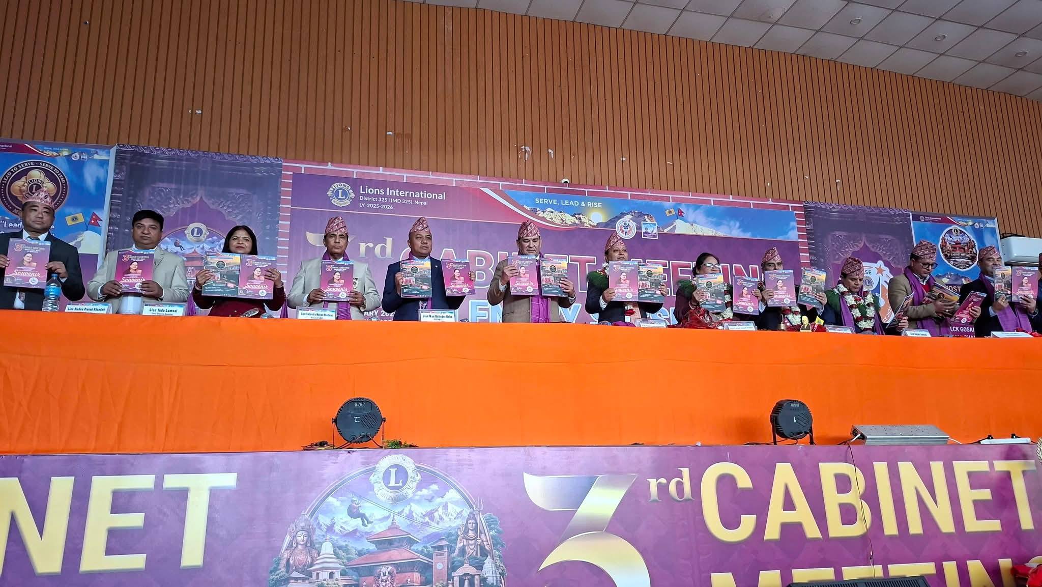 सेवा, नेतृत्व र समर्पणको अनुपम उदाहरण : धुलिखेलमा डिष्ट्रिक्ट ३२५ आइ नेपालको ऐतिहासिक तेस्रो क्याबिनेट बैठक सम्पन्न