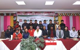 पोखराबाट कांग्रेस सभापति थापाको स्पष्ट सन्देशः  “देश सम्हाल्ने शक्ति कांग्रेस हो, अबकी बार सय पार”