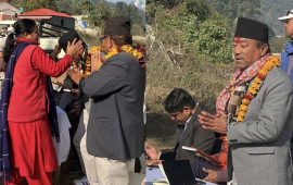 कास्की–३ मा कांग्रेसका मनोज गुरुङको घरदैलो तीव्र, ‘रूपान्तरित कांग्रेस’ को प्रतिबद्धता दोहोर्‍याए