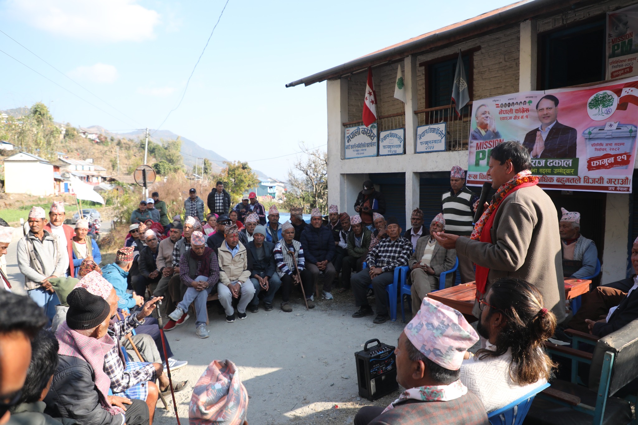  “भरत भिजन” सार्वजनिक गर्दै ढकालको आक्रामक प्रचार : स्याङ्जा–१ मा चुनावी सरगर्मी तीव्र