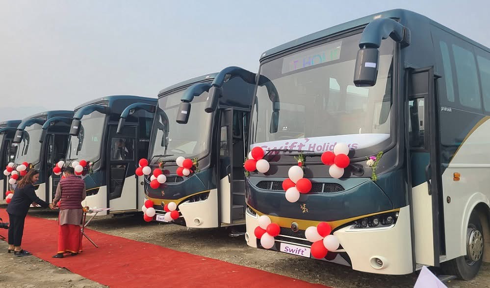 पोखरा–काठमाडौंमा युरो सिक्स मापदण्डको लक्जरी बस सेवा सुरु