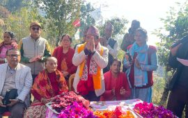 बजार केन्द्रित चुनावी अभियानमा तिलक रानाभाट, पोखरा–२६ मा १४ ठाउँमा भेटघाट सम्पन्न