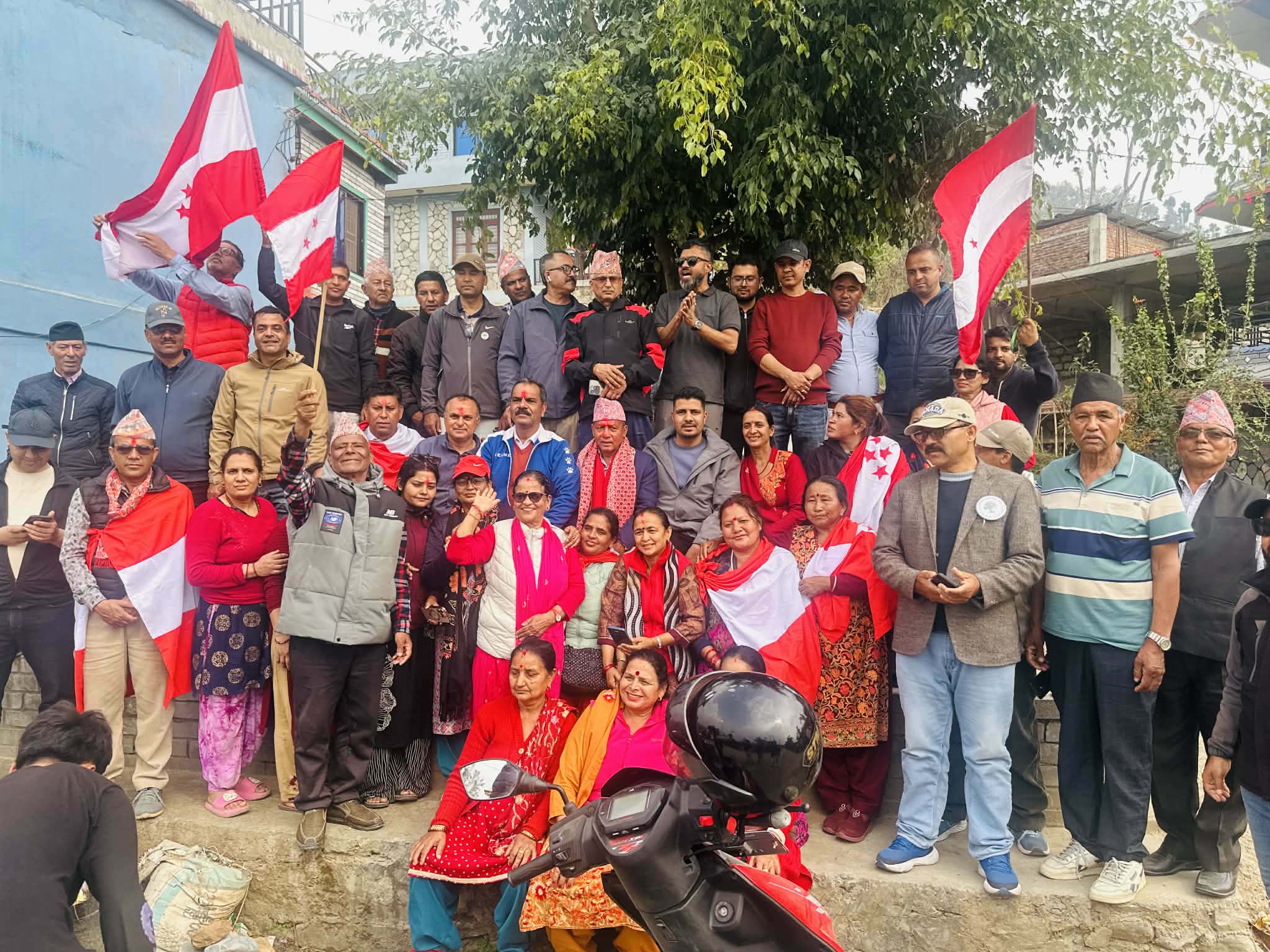 पोखरा ३० मा तिलक रानाभाटको घरदैलो