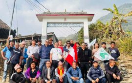 युवा र प्रविधिमैत्री कांग्रेसको एजेण्डा लिएर रानाभाट घरदैलोमा