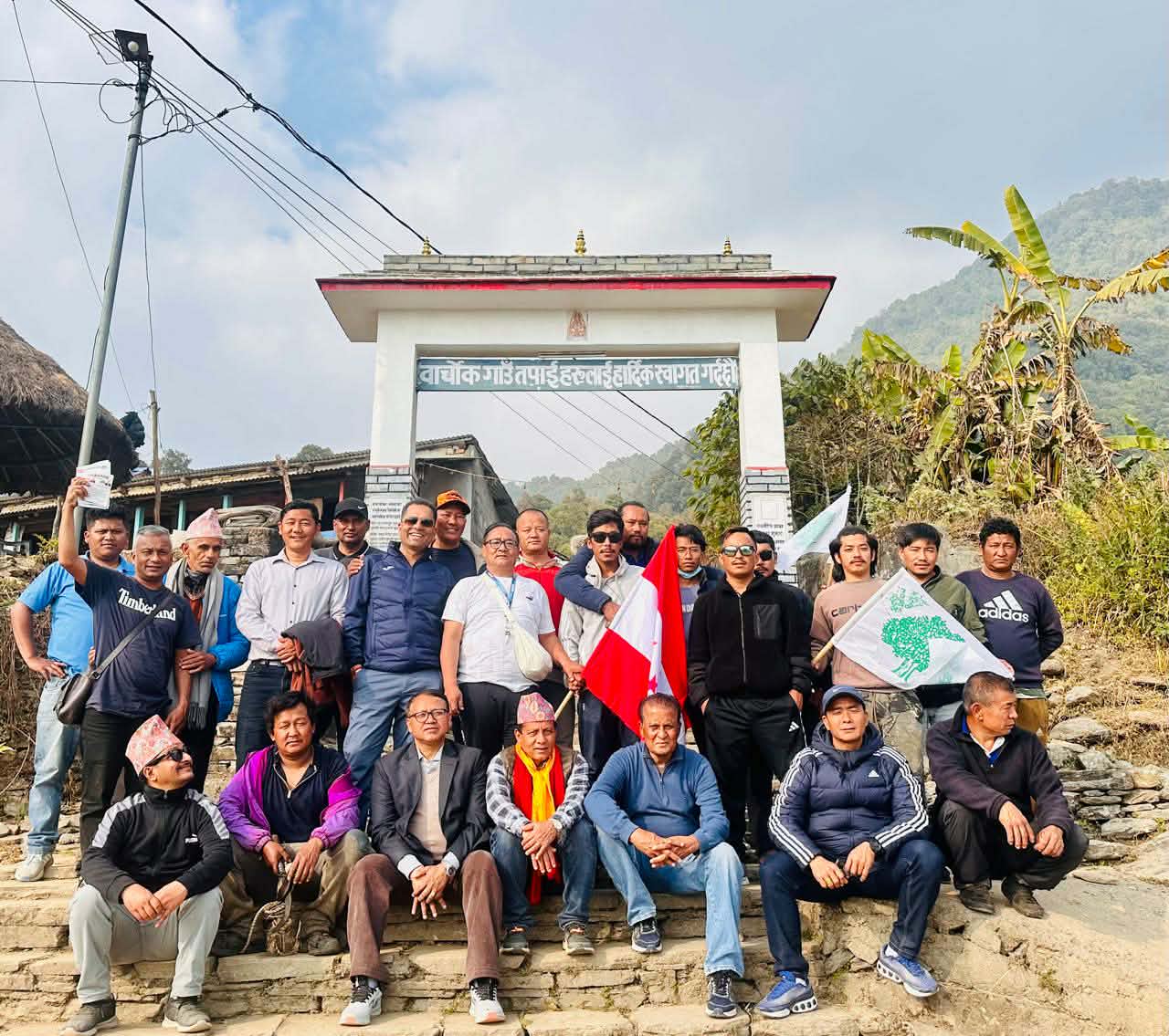  युवा र प्रविधिमैत्री कांग्रेसको एजेण्डा लिएर रानाभाट घरदैलोमा