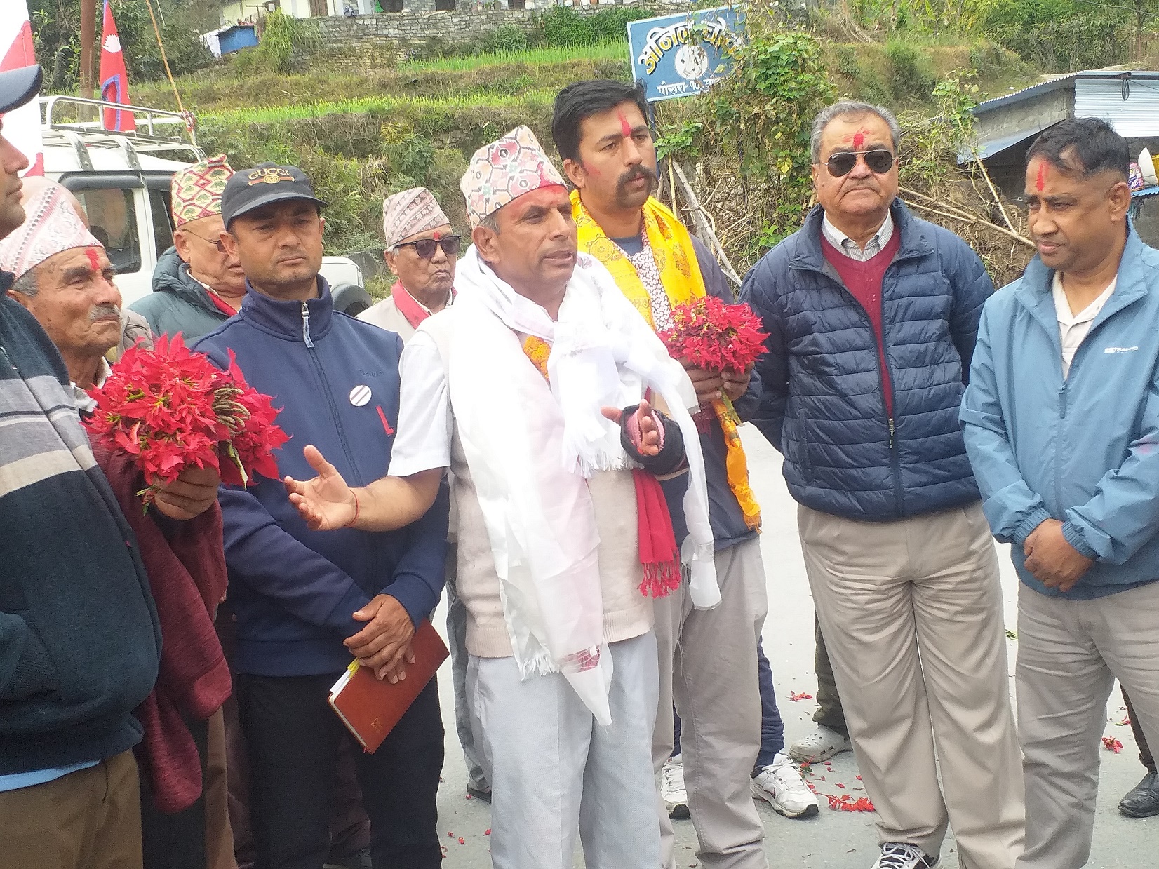  अर्मलाकोट र हरिपाँउ पर्यटकीय गन्तव्यको रुपमा विकास गर्ने उम्मेदवार बास्तोलाको प्रतिवद्धता