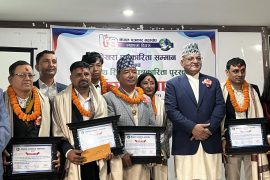 स्थापना दिवसमा पत्रकार सम्मान