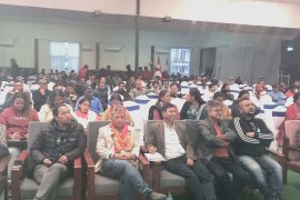 कास्की–१ मा कांग्रेसको युवा भेला : हजारौँ युवा एकै ठाउँमा, ‘रुख’ जिताउन प्रतिबद्धता