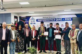 मदरल्याण्डका विद्यार्थी राष्ट्रिय गणित क्विजमा च्याम्पियन