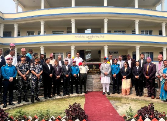 प्रदेश सरकारको लगानीमा गण्डकीमा आधुनिक प्रहरी संरचना तयार