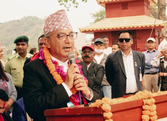 शिशुवा–खुदीखोला सडक़ खण्ड उद्घाटन