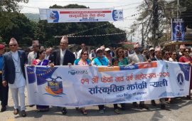 सांस्कृतिक झाँकी र बाजागाजासहित फेवा नव वर्ष महोत्सव सुरु