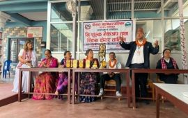 पोखरा–६ मा ४३ जनालाई नि:शुल्क मेकअप तथा स्किन केयर तालिम