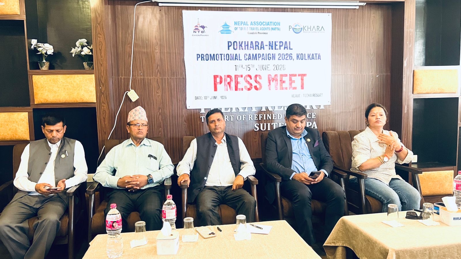 भारतीय बजार लक्षित ‘पोखरा–नेपाल प्रमोसनल क्याम्पेन २०२६’ कोलकातामा हुँदै
