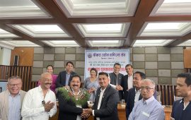 महासंघका अध्यक्ष अञ्जन श्रेष्ठलाई पोखरा उद्योग वाणिज्य संघद्वारा विशेष सम्मान