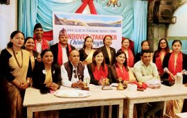 महिला नेतृत्वको सशक्त उपस्थितिसँगै लायन्स बाराही टाउनमा पद हस्तान्तरण सम्पन्न
