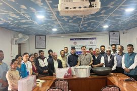 रैथाने बालीमा आधारित दिवा खाजा कार्यक्रम प्रभावकारी बनाउन अन्नपूर्ण गाउँपालिकाद्वारा विद्यालयलाई भाँडाकुँडा हस्तान्तरण