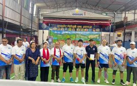 रमेश–खेमको जोडी वडा अध्यक्ष कप ब्याडमिन्टन च्याम्पियन