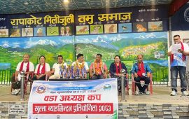 वडा अध्यक्ष कप खुला ब्याडमिन्टन प्रतियोगिता सुरु, आजै समापन हुने