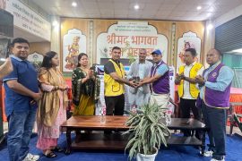पोखरामा लायन्सको बृहत् वृक्षारोपण : गोकुलधामलाई हरित, आध्यात्मिक र सेवा केन्द्र बनाउने अभियानमा साथ
