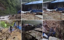 वनठाँटीमा विनाशकारी पहिरो : होटल, पुल र पदमार्ग बगे, सरकारको तत्काल ध्यानाकर्षण आवश्यक