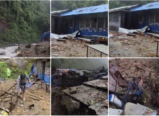वनठाँटीमा विनाशकारी पहिरो : होटल, पुल र पदमार्ग बगे, सरकारको तत्काल ध्यानाकर्षण आवश्यक