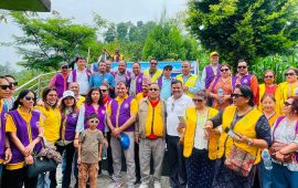 गभर्नरको पहिलो अभियानमै हरियाली सन्देश : ३९ लायन्स क्लबको सहभागितामा वृहत् वृक्षारोपण
