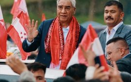 उपचारपछि फर्किएका देउवाको अपिल : ‘परिवर्तनलाई आत्मसात् गर्दै राष्ट्रिय एकता र मेलमिलापको बाटो रोजौं’