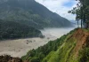 चीनतर्फ थुनिएको नदी(ताल)अझै खुलेन, नेपालतर्फ बाढीको जोखिम कायम