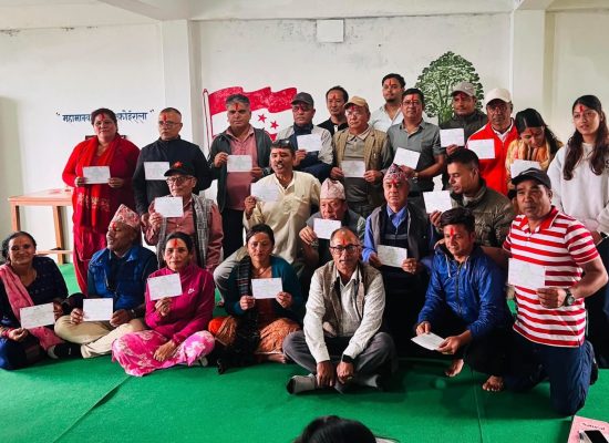 कांग्रेस वडा अधिवेशन : ७३ जिल्लाका ६ हजार १३२ वडामा निर्वाचन सम्पन्न