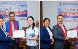 पोखरामा ६२ पर्यटन व्यवसायीलाई हवाई टिकटिङसम्बन्धी तालिम