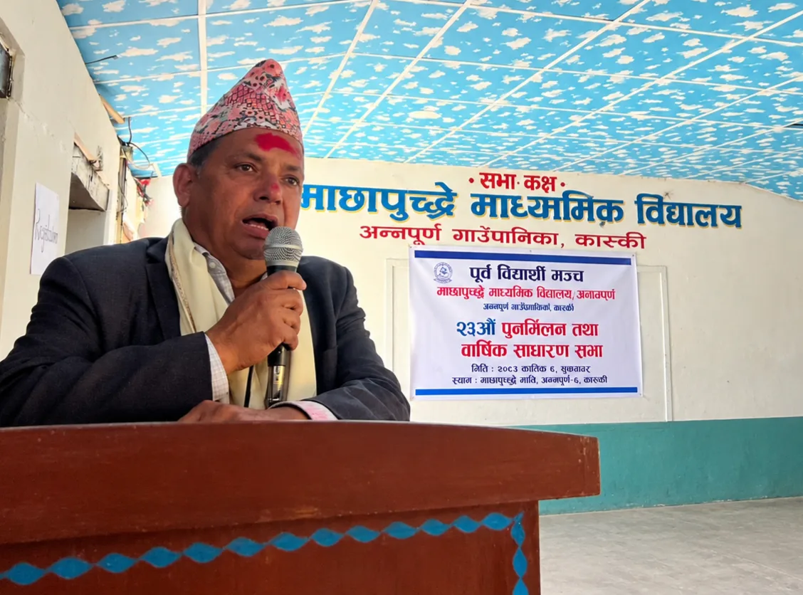 अवकाशपछि जन्मभूमि र विद्यालयको सेवामा जुट्ने कुँवरको प्रतिबद्धता